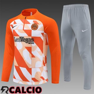 Tuta Calcio Inter Milan Bambino Arancia/Bianco 2024/2025