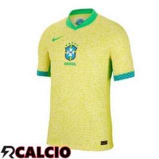 Maglie Calcio Brasile Prima Giallo 2024/2025