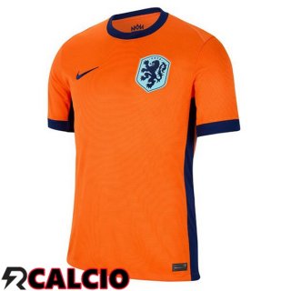 Maglie Calcio Paesi Bassi Prima Arancia 2024/2025