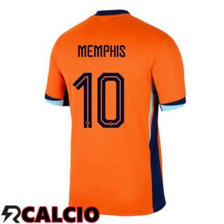Maglia Paesi Bassi (MEMPHIS 10) Prima Arancia 2024/2025