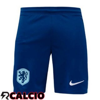 Pantaloncini Calcio Paesi Bassi Seconda Blu Reale 2024/2025  Pantaloncini Calcio Paesi Bassi Seconda Blu Reale 2024/2025