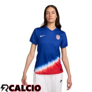 Maglie Calcio USA Donna Seconda Blu 2024/2025  Maglie Calcio USA Donna Seconda Blu 2024/2025