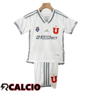 Maglie Calcio Universidad De Chile Bambino Seconda 2024/2025  Maglie Calcio Universidad De Chile Bambino Seconda 2024/2025