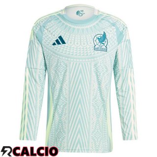 Maglie Calcio Messico Manica Lunga Seconda 2024/2025  Maglie Calcio Messico Manica Lunga Seconda 2024/2025
