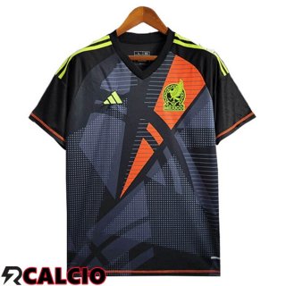 Maglie Calcio Messico Portiere Nero 2024/2025  Maglie Calcio Messico Portiere Nero 2024/2025