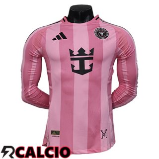 Prima Maglia Inter Miami CF Manica Lunga 2025/2026