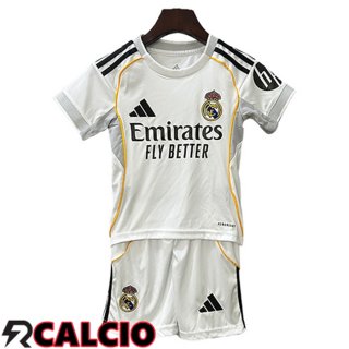 Prima Maglia Real Madrid Bambino 2025/2026