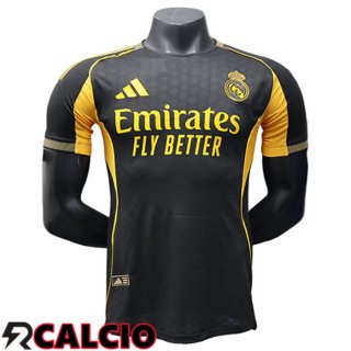 Maglia Real Madrid Edizione Speciale Nero/Giallo 2025/2026
