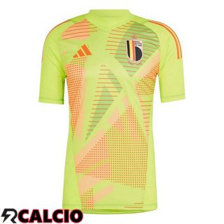 Maglie Calcio Belgio Portiere Giallo 2024/2025