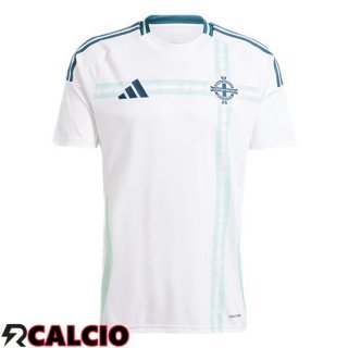 Maglie Calcio Irlanda del Nord Seconda Bianco 2024/2025
