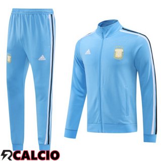 Tuta Calcio - Giacca Argentina Blu 2024/2025  Tuta Calcio - Giacca Argentina Blu 2024/2025