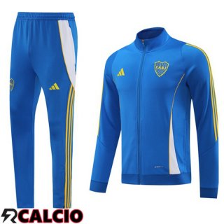 Tuta Calcio - Giacca Boca Juniors Blu 2024/2025  Tuta Calcio - Giacca Boca Juniors Blu 2024/2025