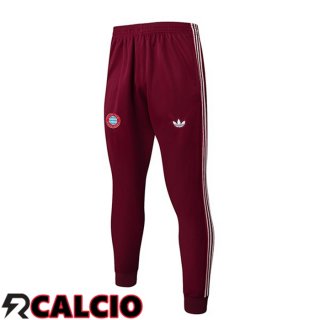 Pantaloni Da Allenamento Bayern Monaco Rosso 2025/2026  Pantaloni Da Allenamento Bayern Monaco Rosso 2025/2026