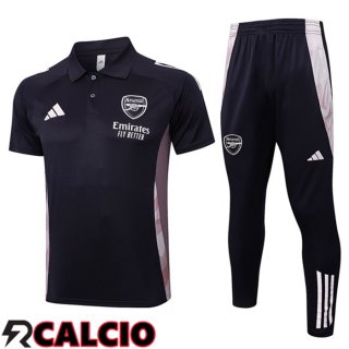 Insieme Polo Arsenal + Pantaloni Grigio 2025/2026  Insieme Polo Arsenal + Pantaloni Grigio 2025/2026