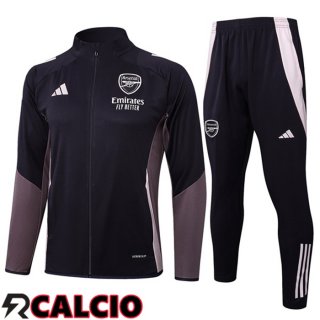 Insieme Tuta Calcio - Giacca Arsenal Viola 2025/2026