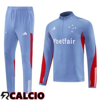 Insieme Tuta Calcio Cruzeiro EC Blu 2025/2026