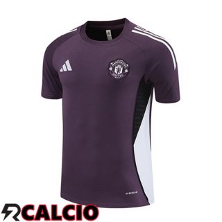 T Shirt Allenamento Manchester United Viola 2025/2026