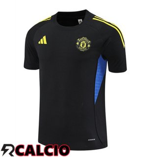T Shirt Allenamento Manchester United Nero 2025/2026