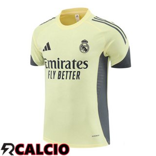 T Shirt Allenamento Real Madrid Giallo 2025/2026