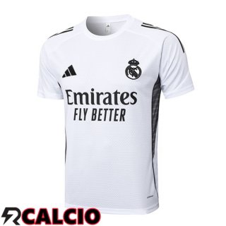 T Shirt Allenamento Real Madrid Bianco 2025/2026