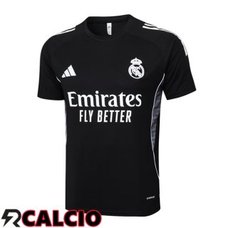 T Shirt Allenamento Real Madrid Nero 2025/2026