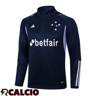 Felpa Allenamento Cruzeiro EC Blu Reale 2023/2024