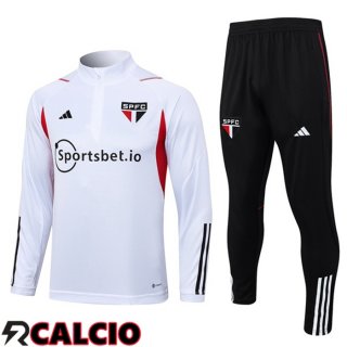 Insieme Tuta Calcio Sao Paulo FC Bianco 2023/2024