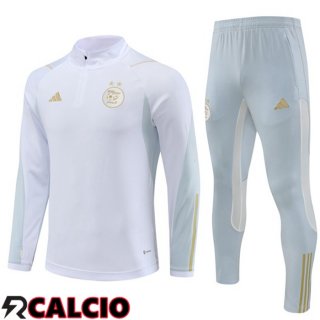 Insieme Tuta Calcio Algeria Bianco 2023/2024  Insieme Tuta Calcio Algeria Bianco 2023/2024