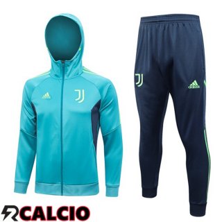 Insieme Giacca Con Cappuccio Tuta Juventus Verde 2023/2024  Insieme Giacca Con Cappuccio Tuta Juventus Verde 2023/2024