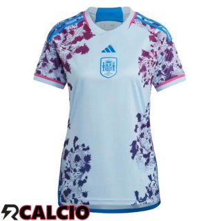 Seconda Maglia Spagna Donna Blu 2023/2024