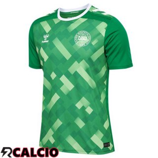Maglie Calcio Danimarca Portiere Verde UEFA Euro 2024