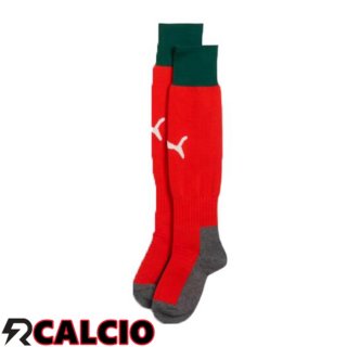 Prima Calzini Calcio Portogallo Rosso 2025/2026