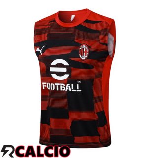 Canotta Allenamento AC Milan Rosso 2025/2026