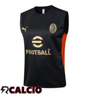 Canotta Allenamento AC Milan Nero 2025/2026