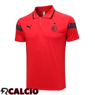 Maglia Polo AC Milan Rosso 2023/2024
