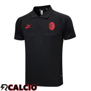 Maglia Polo AC Milan Nero 2023/2024
