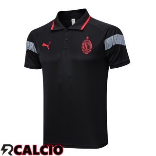 Maglia Polo AC Milan Nero 2023/2024