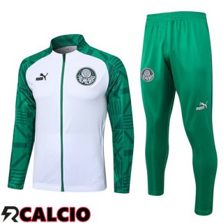 Insieme Tuta Calcio - Giacca Palmeiras Bianco 2023/2024