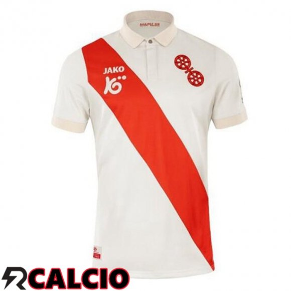 Maglia FSV Mainz 05 Edizione Del 120° Anniversario Bianco Rosso 2024/2025  Maglia FSV Mainz 05 Edizione Del 120° Anniversario Bianco Rosso 2024/2025