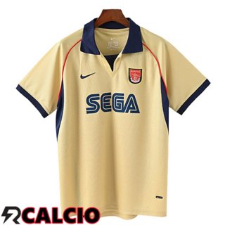 Seconda Maglia Arsenal Retro 2001/2002  Seconda Maglia Arsenal Retro 2001/2002