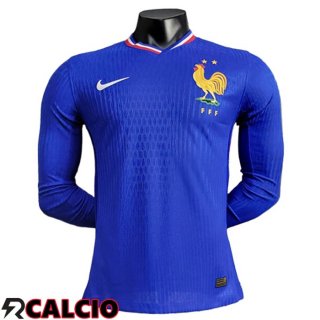 Maglie Calcio Francia Manica Lunga Prima 2024/2025
