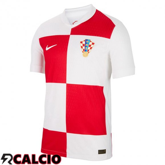 Maglie Calcio Croazia Prima Bianco 2024/2025  Maglie Calcio Croazia Prima Bianco 2024/2025