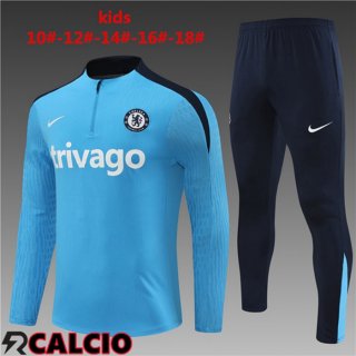 Tuta Calcio FC Chelsea Bambino Blu 2024/2025  Tuta Calcio FC Chelsea Bambino Blu 2024/2025
