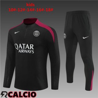 Tuta Calcio Paris PSG Bambino Nero 2024/2025  Tuta Calcio Paris PSG Bambino Nero 2024/2025