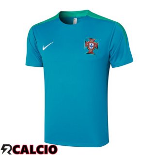 T Shirt Allenamento Portogallo Blu 2024/2025  T Shirt Allenamento Portogallo Blu 2024/2025