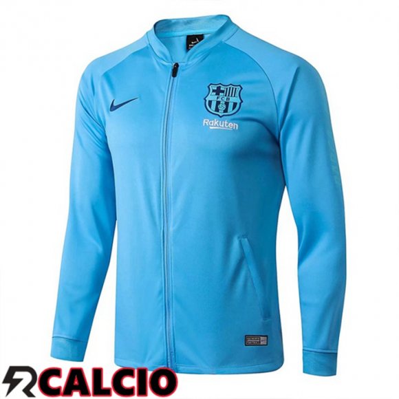 Giacca Calcio FC Barcellona Blu 2025/2026  Giacca Calcio FC Barcellona Blu 2025/2026