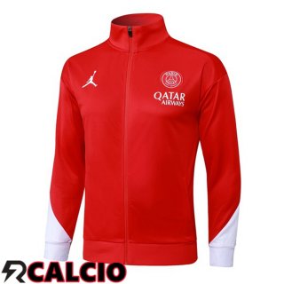 Giacca Calcio Jordan Paris PSG Rosso 2025/2026