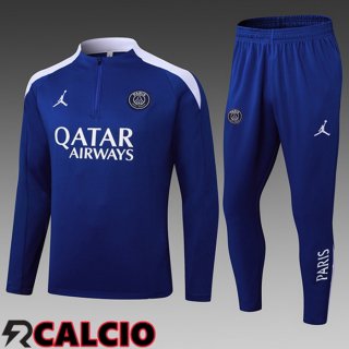 Insieme Tuta Calcio Paris PSG Bambino Blu 2025/2026