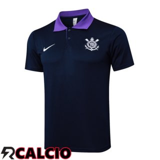 Maglia Polo Corinthians Blu Reale 2025/2026  Maglia Polo Corinthians Blu Reale 2025/2026