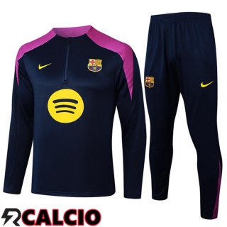 Insieme Tuta Calcio FC Barcellona Blu Reale 2025/2026